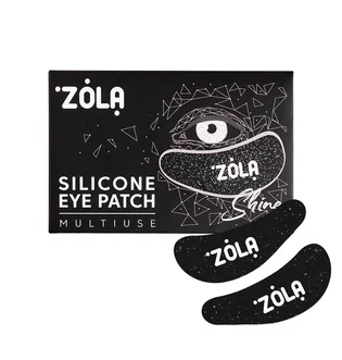 Силіконові багаторазові патчі ZOLA, чорні, 1 пара