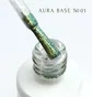 База-хамелеон із шиммером для нігтів Adore Professional Aura Base №01, золотисто-жовта, 8 мл