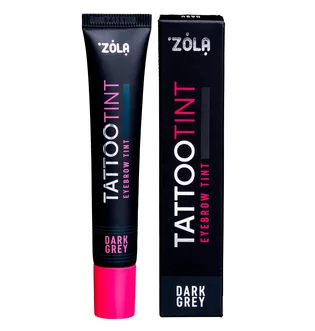 Brow and Lash Tint ZOLA Tattoo Tint, Dark Grey, 15 ml