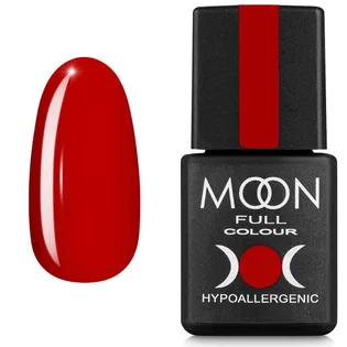 Гель-лак Moon Full Color Gel Polish #137, класичний червоний, 8 мл