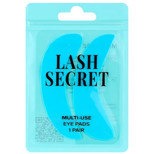 Многоразовые силиконовые патчи Lash Secret, голубые, 1 пара