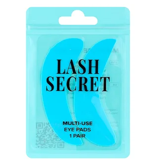 Многоразовые силиконовые патчи Lash Secret, голубые, 1 пара