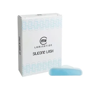 Набір валиків для ламінування My Lamination Silicone Lash Mix, блакитні плоскі, 5 пар