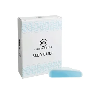 Набір валиків для ламінування My Lamination Silicone Lash Mix, блакитні плоскі, 5 пар