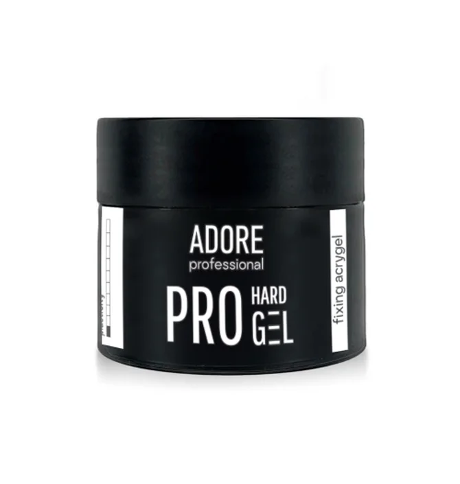 Акрил-гель для ремонту та реставрації нігтів Adore Professional Pro Hard Gel, 15 мл