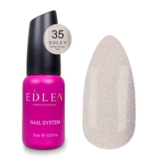 Акрил-гель для нігтів Edlen Water Acrygel Opal #35, 9 мл