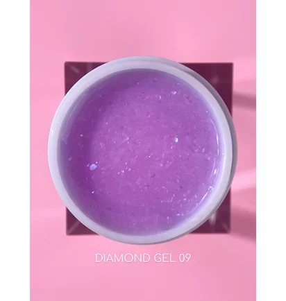 Żel do przedłużania Luna Moon Diamond #9, 15 ml
