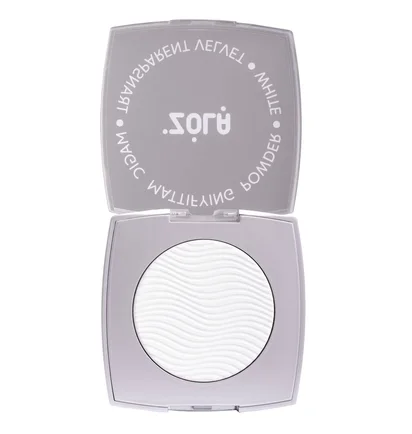 Mattifying Powder ZOLA Magic, Transparent Velvet, White, 5 g