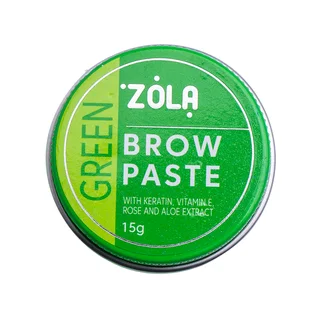 Pasta do brwi ZOLA, zielona, 15 g