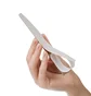 Adhesive Replacement Nail Files AS Pilochki Banan-S White, 150 grit, 2 mm, 25 pcs