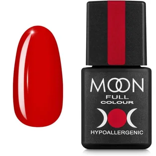 Гель-лак Moon Full Color Gel Polish #136, вогненно-червоний, 8 мл