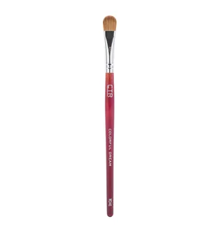 Eyeshadow Application Brush CTR W0146, sable hair, red