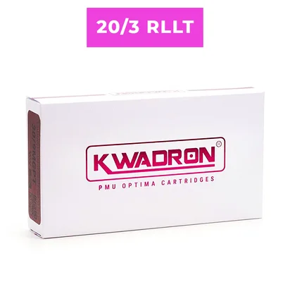 Набір картриджів для татуажу Kwadron PMU Optima 20/3RLLT, 20 шт