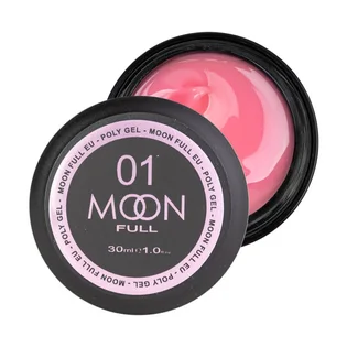 Nail Extension Polygel Moon Full #01, Pink Orchid, 30 ml