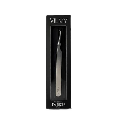 Pęseta mini-L do rzęs Vilmy L-45/2