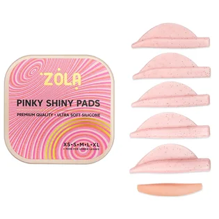 Валики для ламінування ZOLA Pinky Shiny Pads, 6 пар