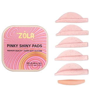 Валики для ламінування ZOLA Pinky Shiny Pads, 6 пар