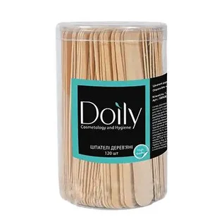 Дерев'яні шпателі Doily 147×17 мм, 120 шт