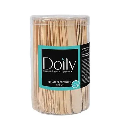 Дерев'яні шпателі Doily 147×17 мм, 120 шт