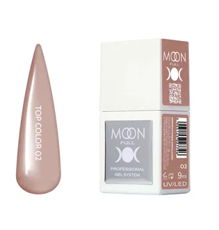 Топ Moon Full для гель-лаку Color Top #02, в баночці, 9 мл