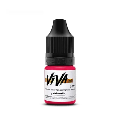 Пігмент для татуажу губ Viva Lips, Berry #6, 6 мл