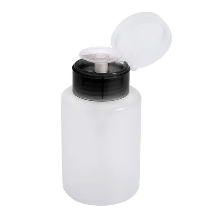 Pojemnik z pompką, czarny, 150 ml