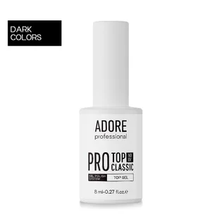 Топ для темних відтінків Adore Professional Pro Classic Top UV, 8 мл