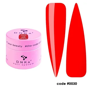 Акрил-гель для нігтів DNKa' Liquid Acrygel #0030 Red Velvet, банка, 15 мл