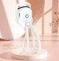 Електричний затискач-щипці USB для завивки вій, білий