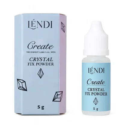 Puder utrwalający do laminacji rzęs Lendi Crystal Fix, 5 g