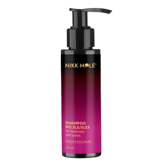 Шампунь для брів та вій Nikk Mole Shampoo No SLS, 100 мл