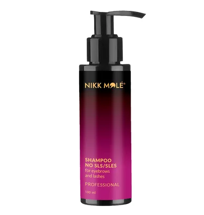 Шампунь для брів та вій Nikk Mole Shampoo No SLS, 100 мл