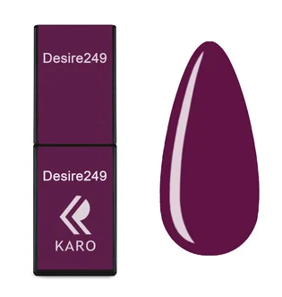 Kolorowy lakier hybrydowy Karo Desire #249, 8 ml