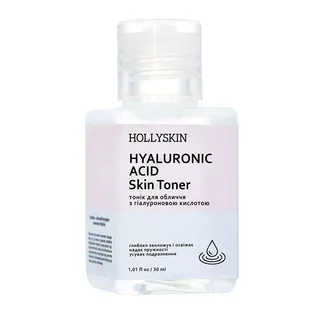Тонік для обличчя HollySkin Hyaluronic Acid Skin Toner, 30 мл