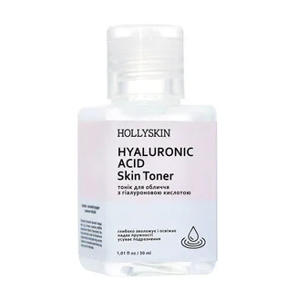 Тонік для обличчя HollySkin Hyaluronic Acid Skin Toner, 30 мл