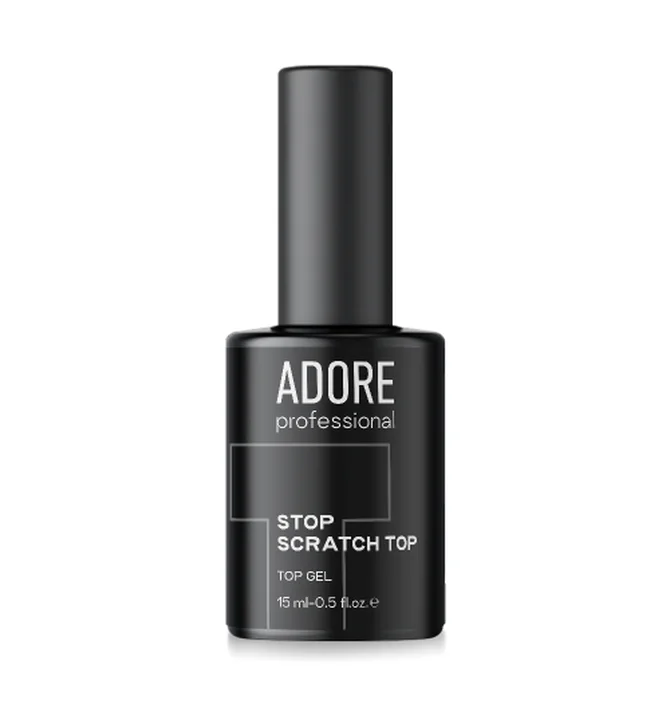 Топ надміцний для гель-лаку Adore Professional Stop Scratch Top Wipe UV, 15 мл