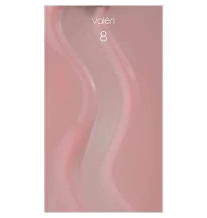 Камуфлююча база Valeri Rubber Base French #8, 12 мл