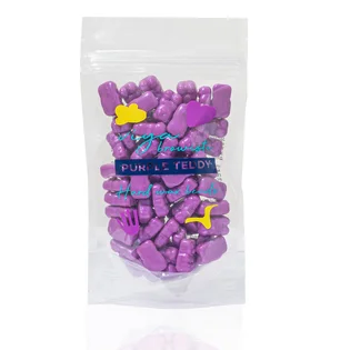 Воск в гранулах для депиляции Viya Browista, Purple Teddy, 100 г