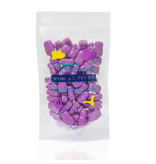 Depilation Wax in Granules Viya Browista, Purple Teddy, 100 g