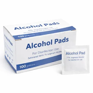 Спиртові серветки Alcohol Pads, 100 шт