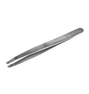 Скошений пінцет для брів CTR Platinum