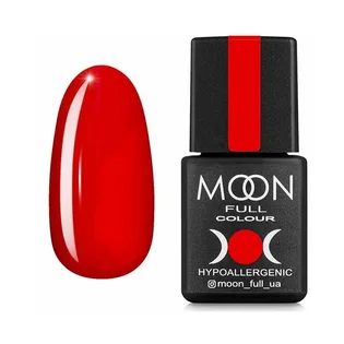 Гель-лак Moon Full Summer #617, классический красный, 8 мл