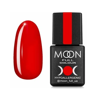 Гель-лак Moon Full Summer #617, классический красный, 8 мл