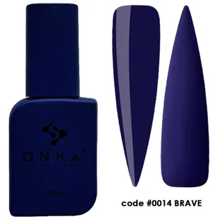 Камуфлююча база для нігтів DNKa' Cover Rubber Base French #0014 Brave, 12 мл