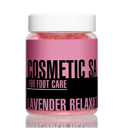 Косметична сіль Kodi Professional для догляду за ногами Lavender Relaxation, 300 г