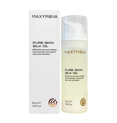 Олія для зняття макіяжу Maxymova Pure Skin Silk Oil, 50 мл