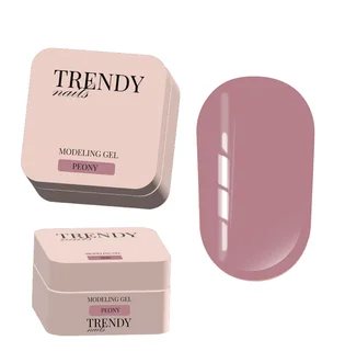 Моделюючий гель Trendy Nails Modeling Gel, Peony, 15 мл