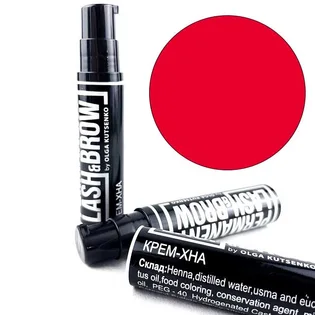 Cream Brow Henna Permanent Lash&Brow, red, 10 ml