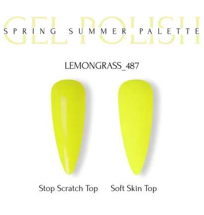 Гель-лак для нігтів Adore Professional №487 Lemongrass, 8 мл