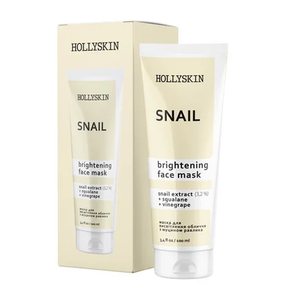 Маска для обличчя HollySkin Snail Face Mask, 100 мл